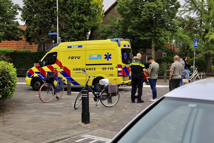 Gewonde na ongeval tussen twee fietsers