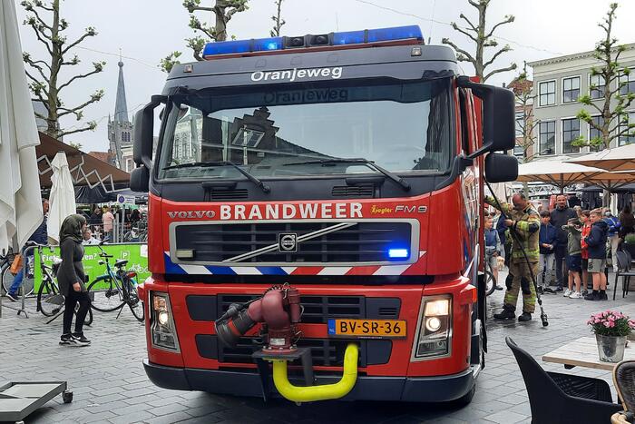 Restaurant kort ontruimd door brandmelding