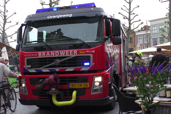 Restaurant kort ontruimd door brandmelding