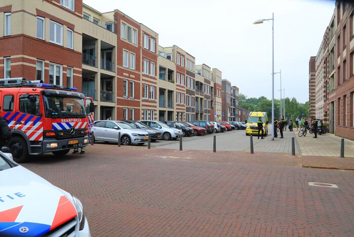 Veel rook bij keukenbrand in appartement