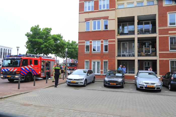 Veel rook bij keukenbrand in appartement