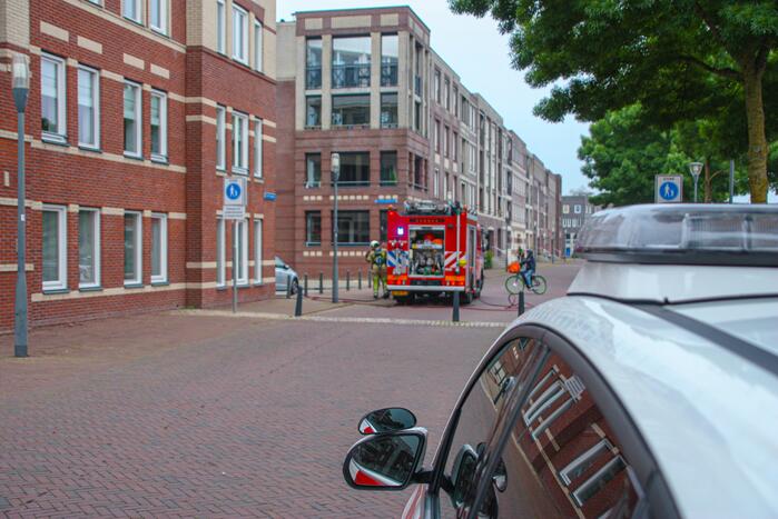 Veel rook bij keukenbrand in appartement