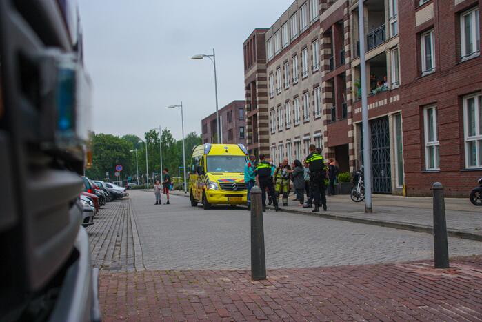 Veel rook bij keukenbrand in appartement