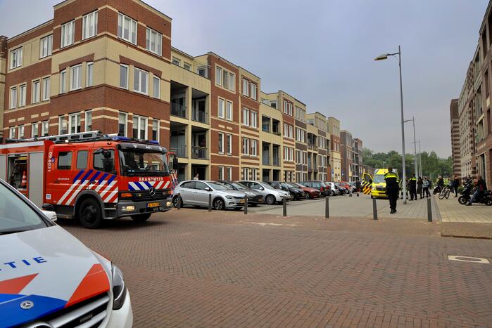 Veel rook bij keukenbrand in appartement