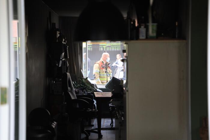 Veel rook bij keukenbrand in appartement