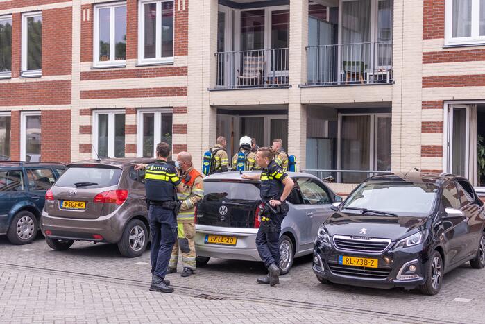 Veel rook bij keukenbrand in appartement