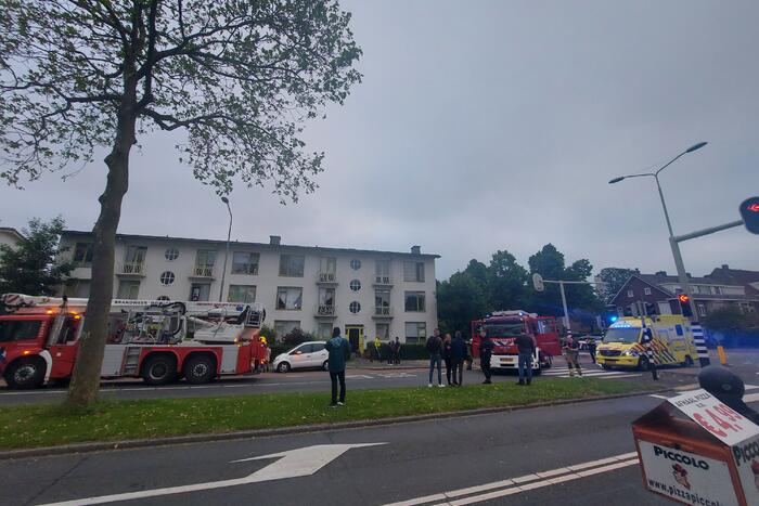 Brand in woning snel geblust