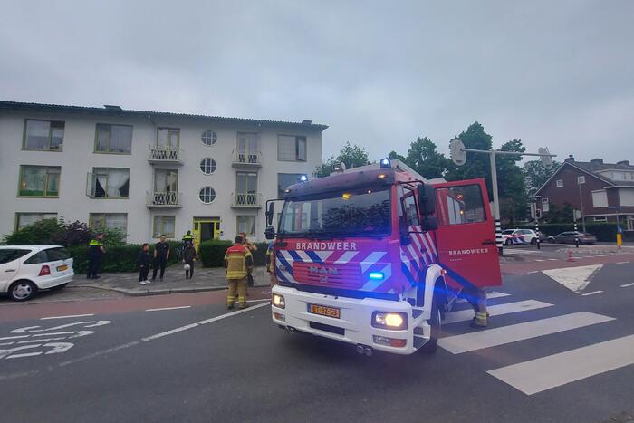 Brand in woning snel geblust