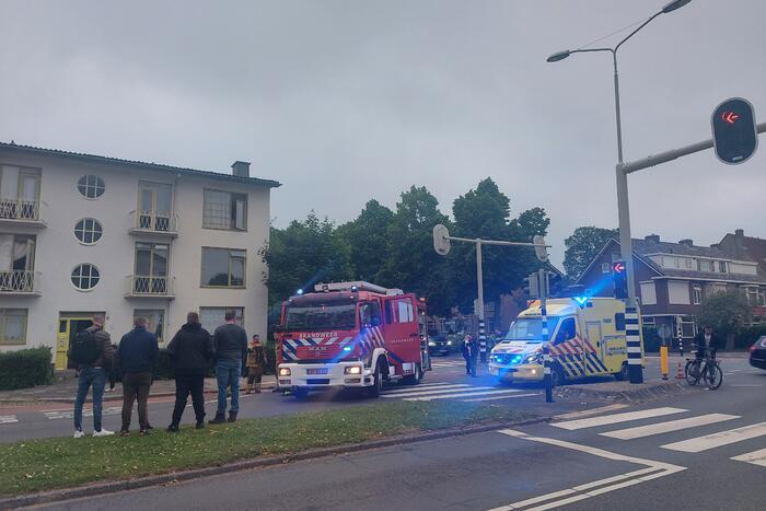 Brand in woning snel geblust