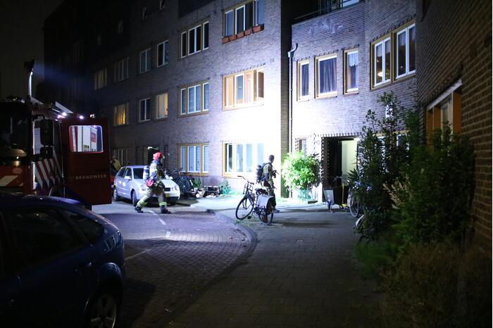 Veel schade door forse brand in woning