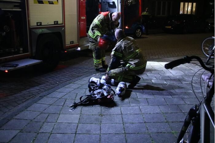 Veel schade door forse brand in woning