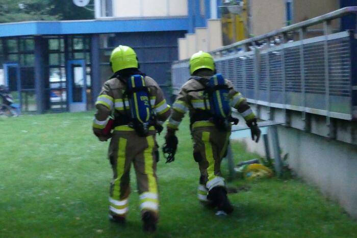 Een persoon gewond bij keukenbrand