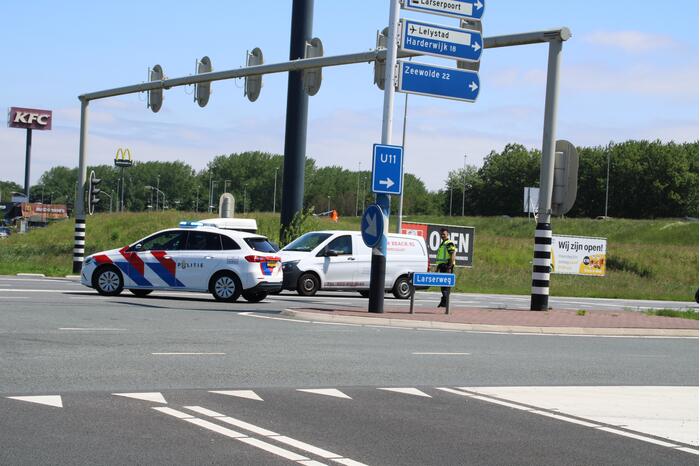 Persoon ernstig gewond na val met fiets