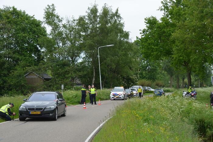 #Leeuwarden Wielrenner ernstig gewond na ongeval Alddiel Leeuwarden.