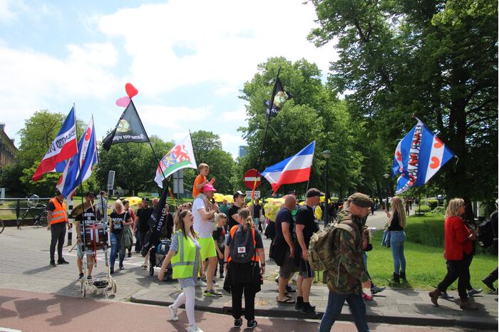 Demonstratie tegen coronamaatregelen