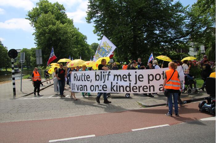 Demonstratie tegen coronamaatregelen