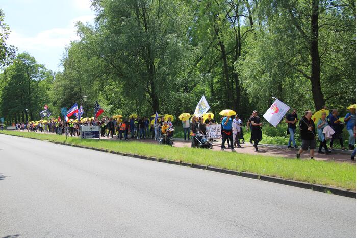 Demonstratie tegen coronamaatregelen