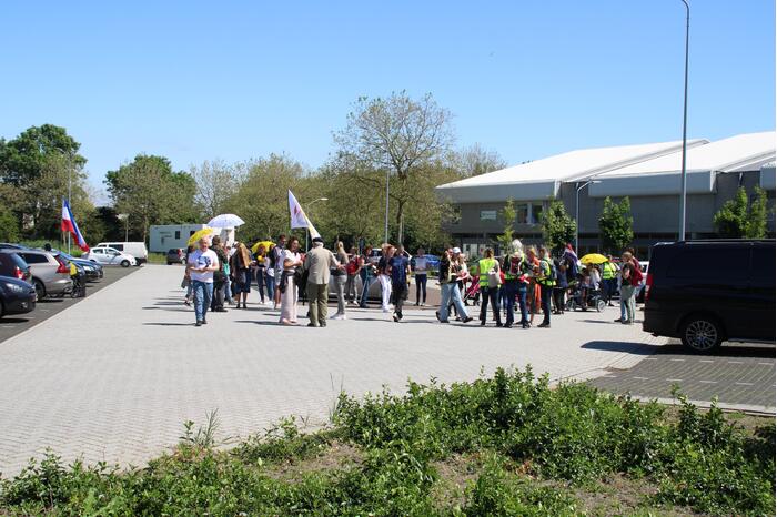 Demonstratie tegen coronaregels en vaccinatie