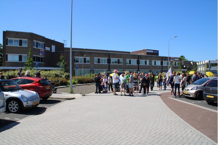 Demonstratie tegen coronaregels en vaccinatie