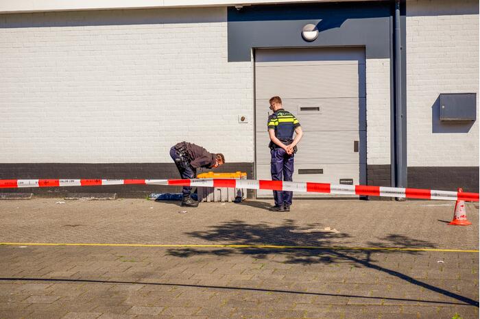 Plofkraak geldautomaat, EOD doet onderzoek naar achtergebleven explosieven