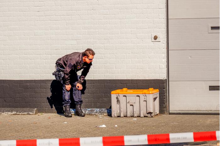 Plofkraak geldautomaat, EOD doet onderzoek naar achtergebleven explosieven