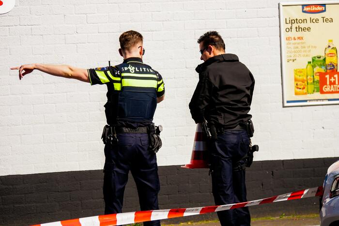 Plofkraak geldautomaat, EOD doet onderzoek naar achtergebleven explosieven