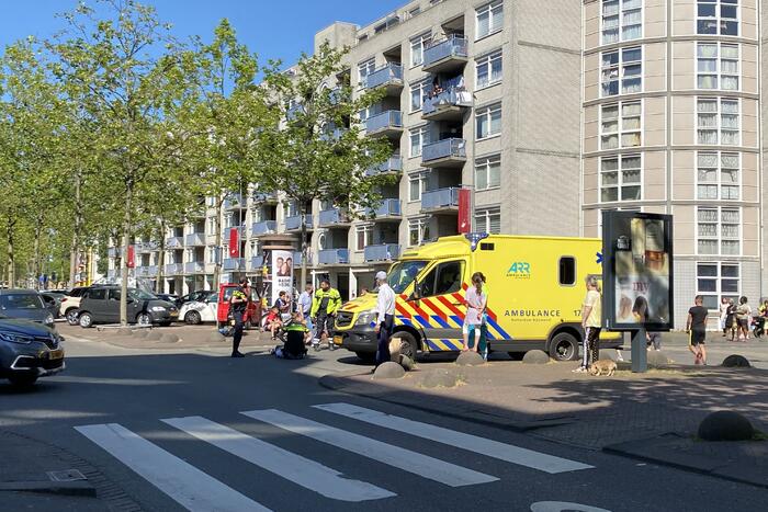 Scooterrijder gewond na eenzijdig ongeval