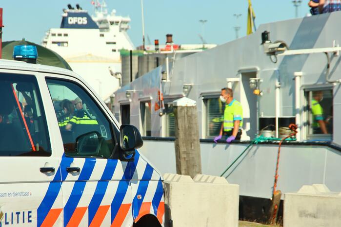 Zwemster overlijdt na botsing met vaartuig