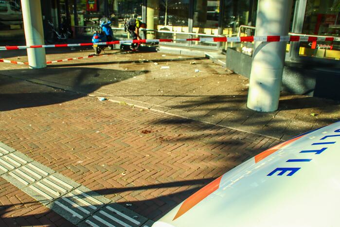 Gewonde bij steekpartij bij stadsterras