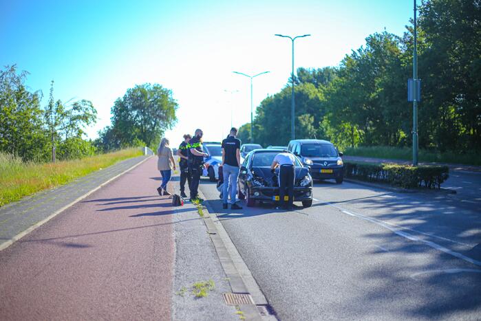 Flinke schade bij kop-staartbotsing