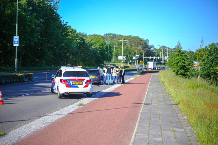 Flinke schade bij kop-staartbotsing