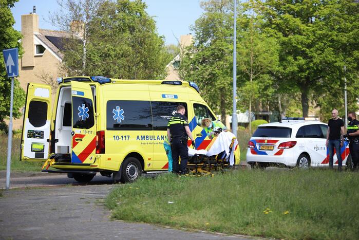 Fietser gewond bij valpartij