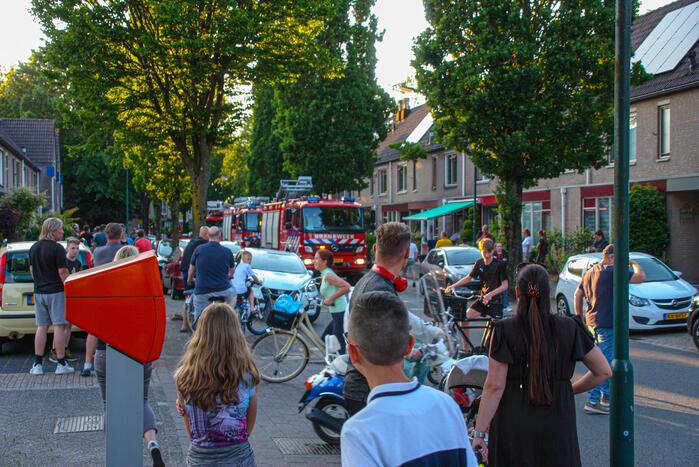 Brandweer redt hond bij brand in schuur