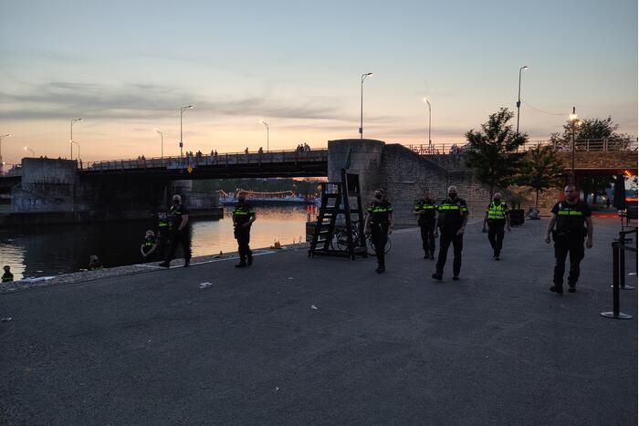 Wederom grote inzet politie na overtreden coronaregels