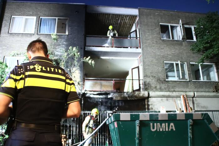 Felle brand zorgt voor grote schade