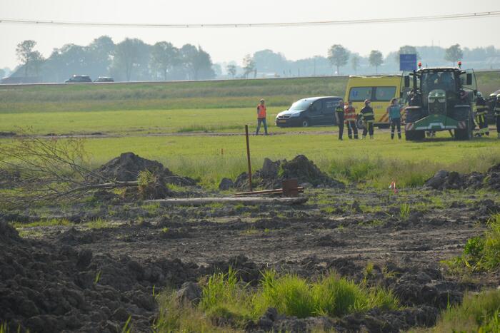 Gewonde bij ongeval met landbouwvoertuig