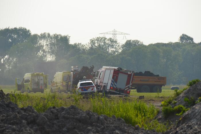 Gewonde bij ongeval met landbouwvoertuig