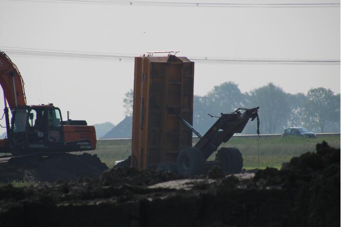 Gewonde bij ongeval met landbouwvoertuig