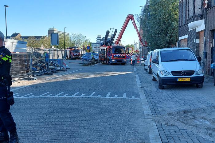 Rookontwikkeling in leegstaand pand