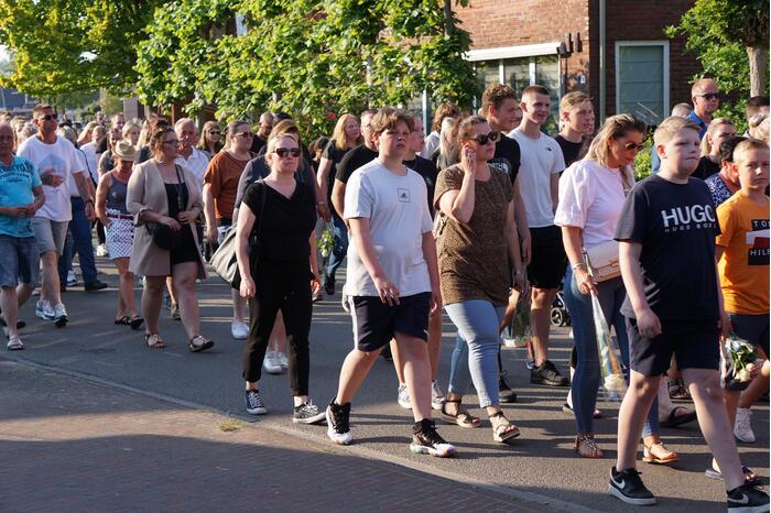 Stille tocht voor doodgestoken 14-jarige jongen