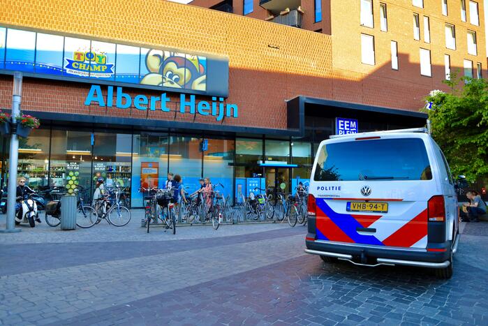Winkeldief aangehouden in supermarkt