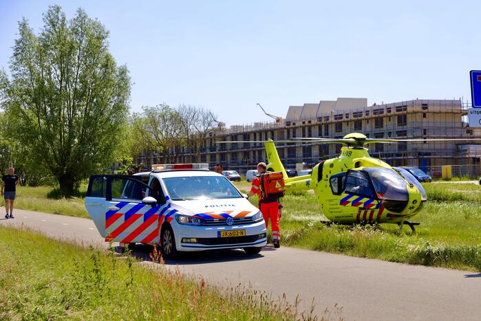 Traumahelikopter landt voor incident in Vathorst