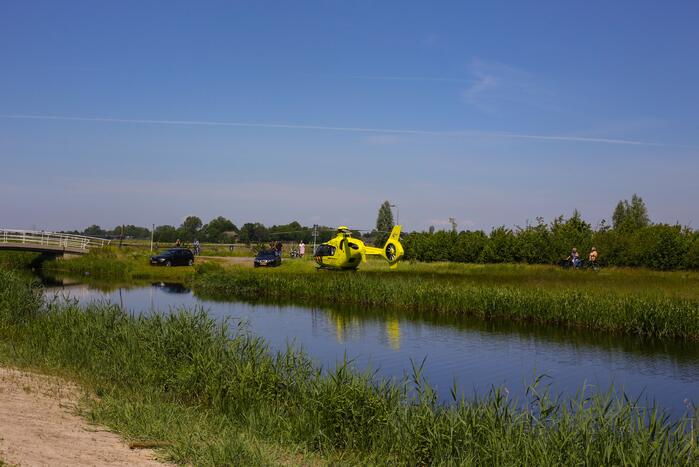 Traumahelikopter landt voor incident in Vathorst