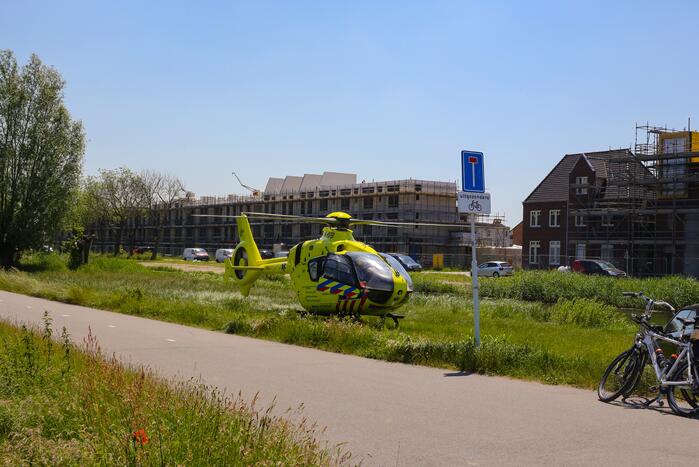 Traumahelikopter landt voor incident in Vathorst