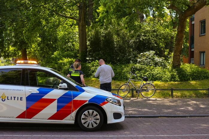 Fietser gaat onderuit en raakt gewond