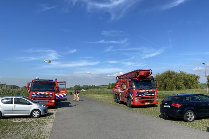 Grote zoekactie naar persoon te water