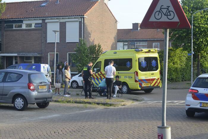 Scooterrijder gewond bij botsing met auto