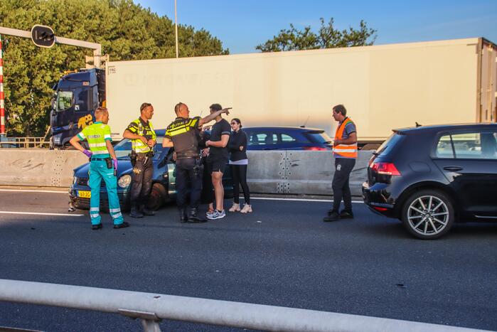 Snelweg afgesloten na ongeval