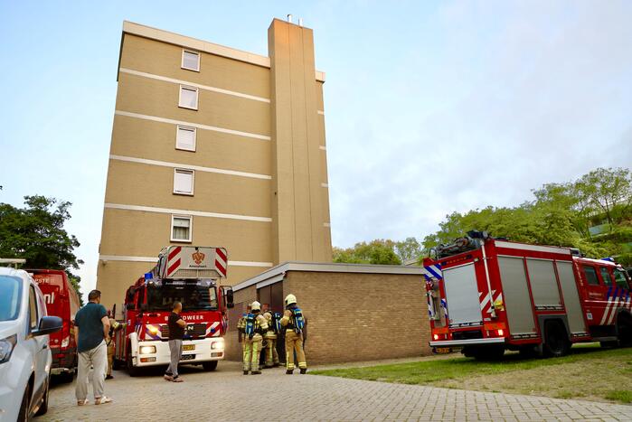 Onderzoek naar brandlucht in afzuiginstallatie