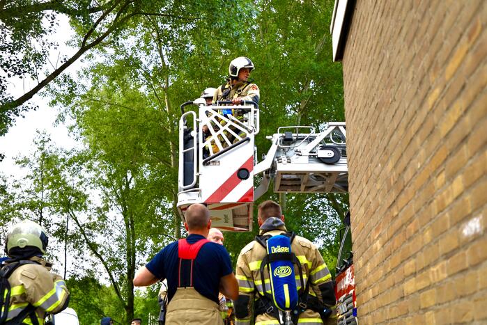 Onderzoek naar brandlucht in afzuiginstallatie